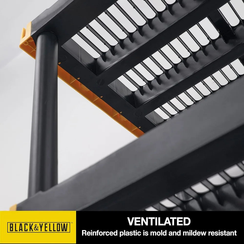 DAFIFY Heavy Duty Shelving Unit And Storage Containers