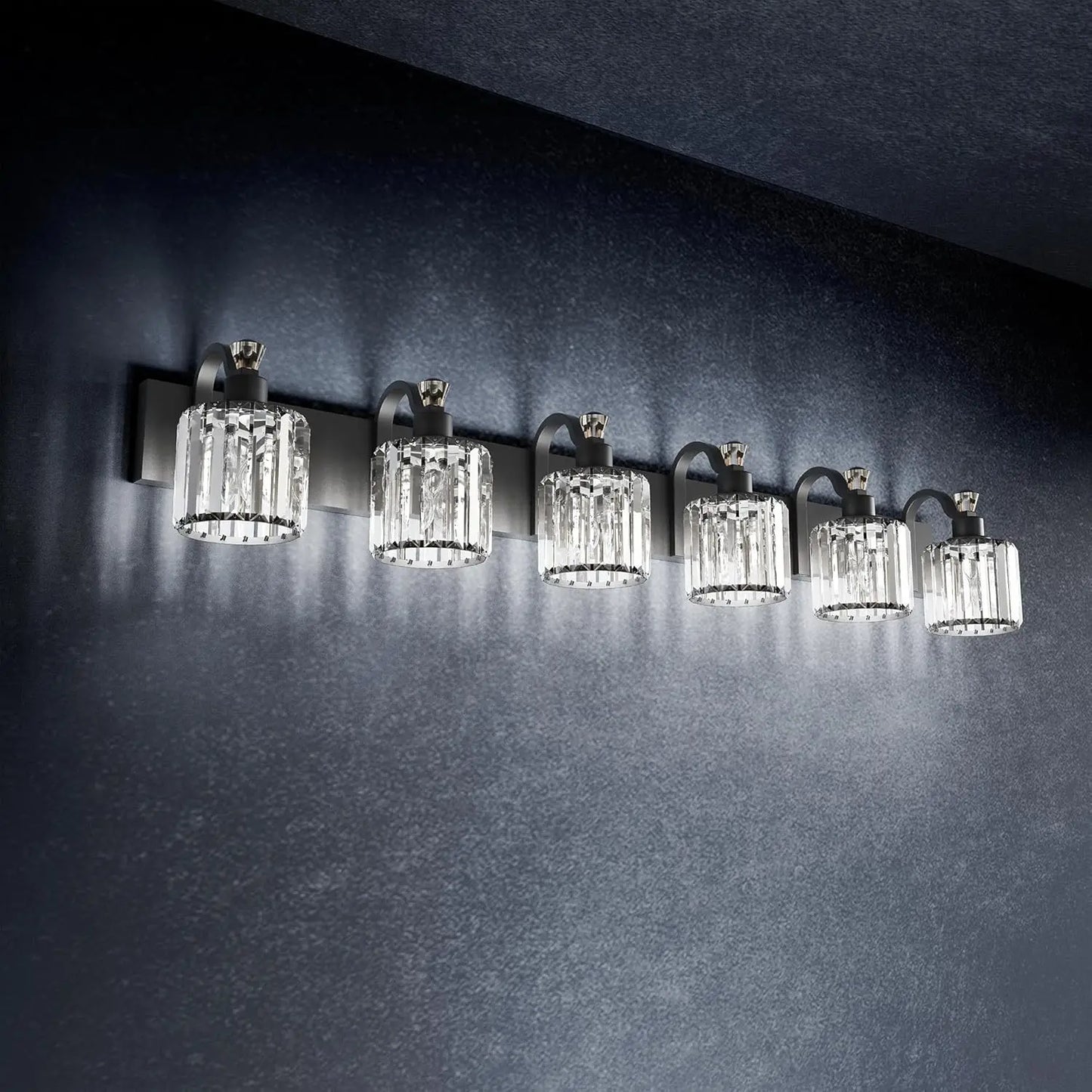 HobbyLane Modern Crystal Vanity Lights LED Wall Sconce