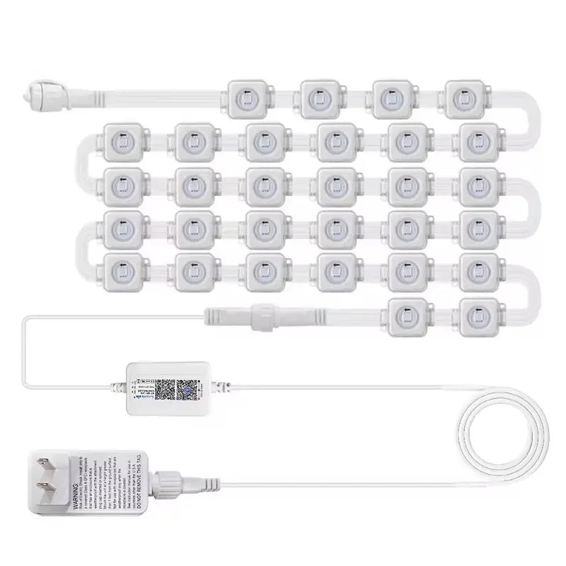 MIMIRGB Outdoor Smart RGBIC Eaves Lights For Christmas