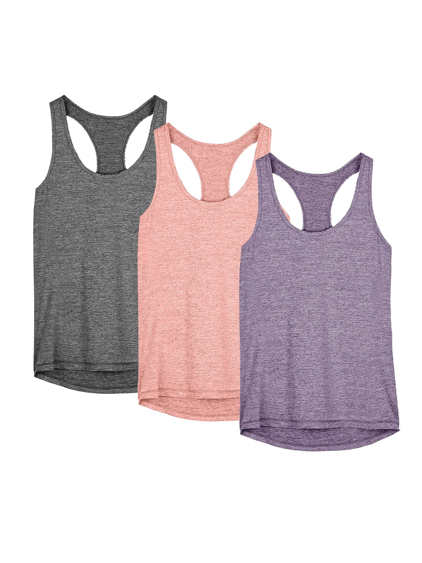 OVESPORTCN Women Yoga Tank Tops Set Quick Dry Fitness Shirts