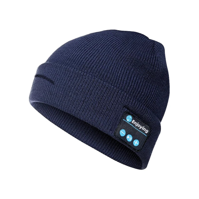 Winter Sports Bluetooth Beanie With Wireless Headset Speaker Cap