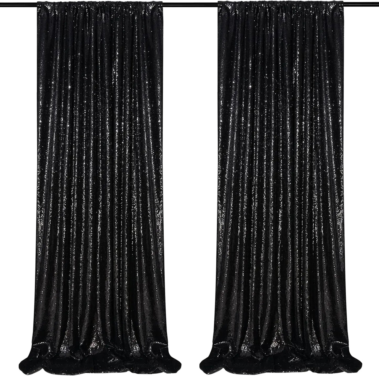 Hign-concerned Sequin Backdrop Curtain for Party Decor