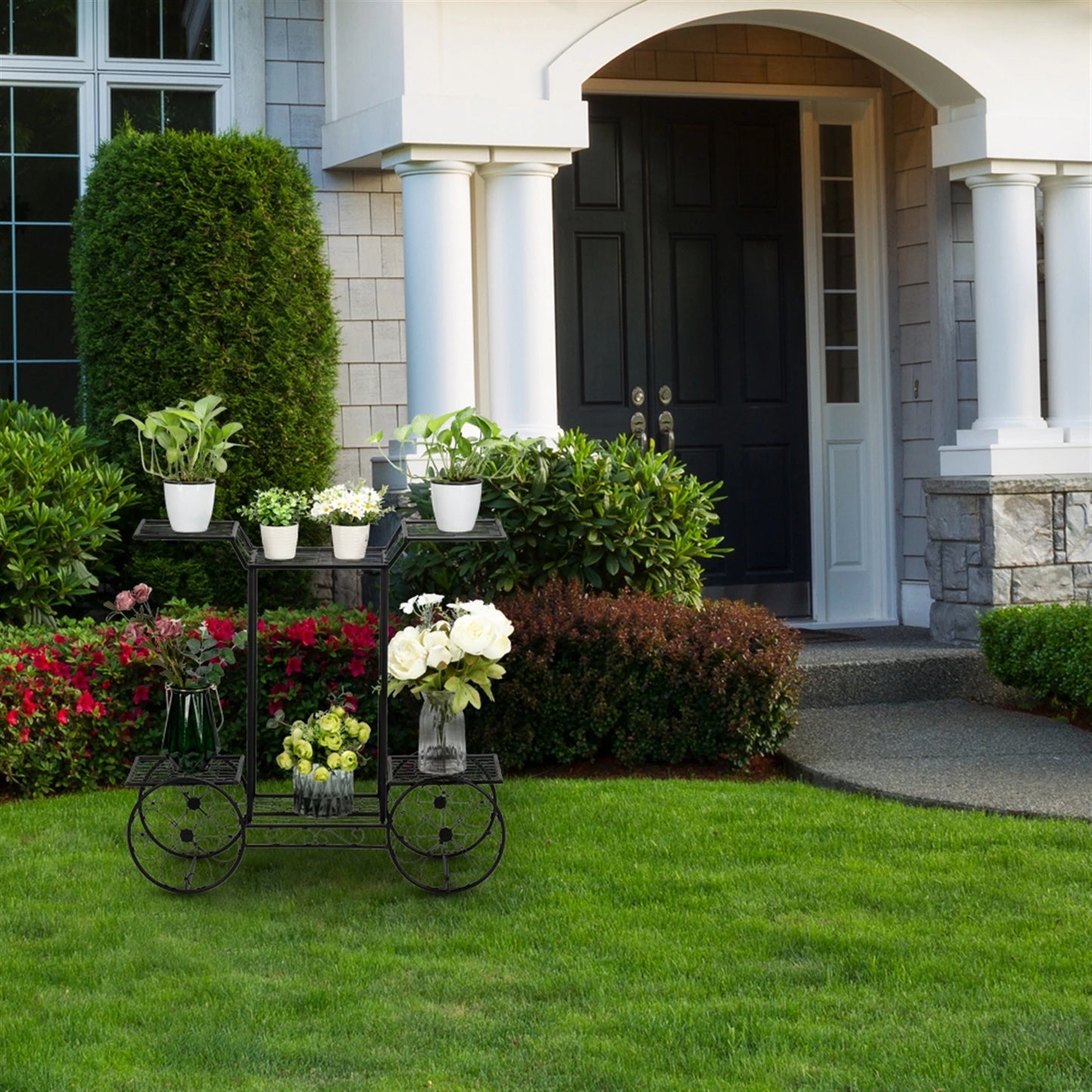 Hign-concerned 6 Tier Plant Stand Garden Rack Display