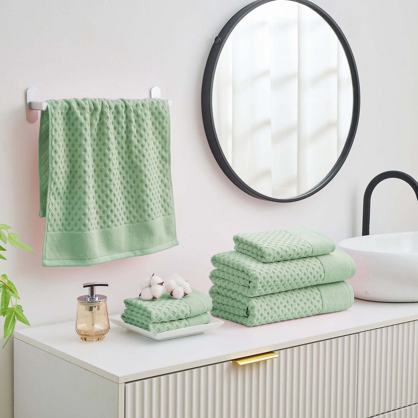 Simple Opulence Premium 100 Cotton Towel Set 6 Piece