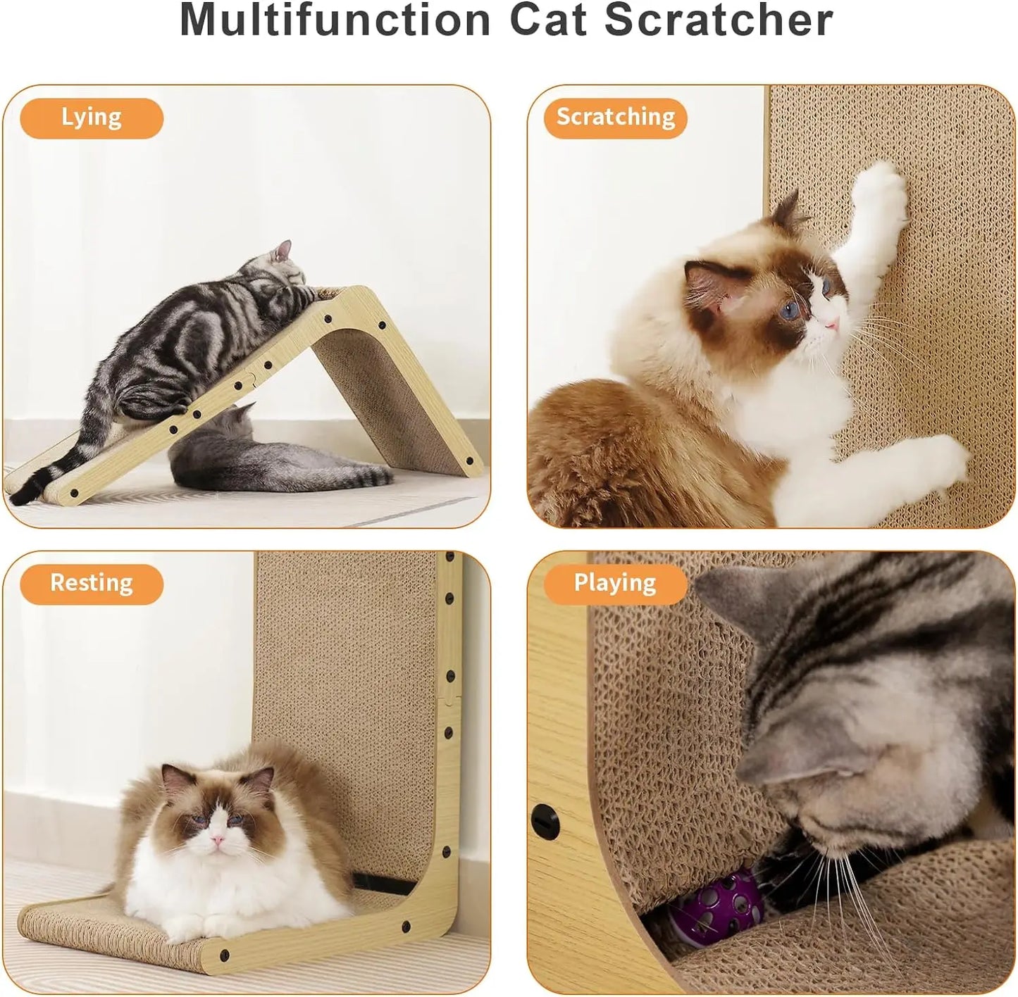 Guangdong L Shaped Cat Scratcher Cardboard Protector