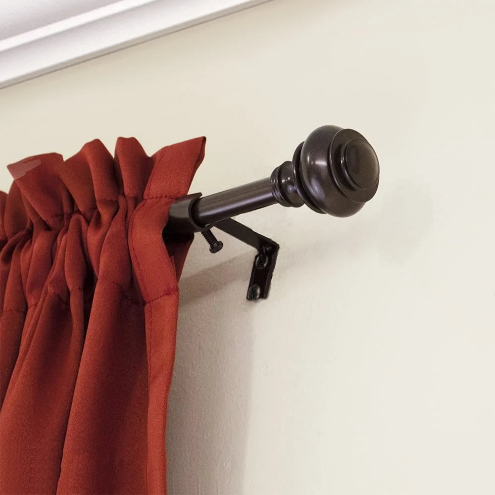 XMSJ Curtain Rod Set With Brackets And Mounting Hardware