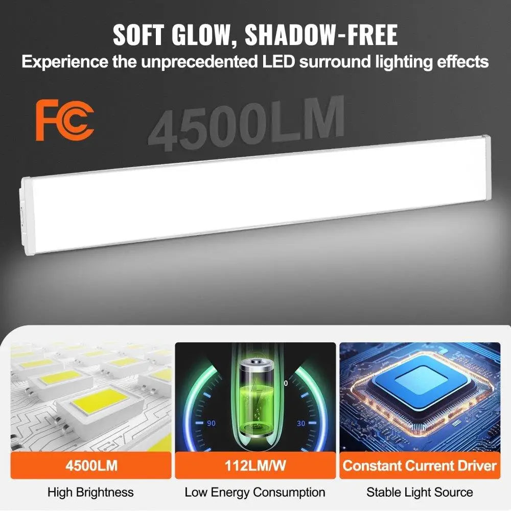 Flush Mount Shop Light 6500K Daylight ETL Certified 40W