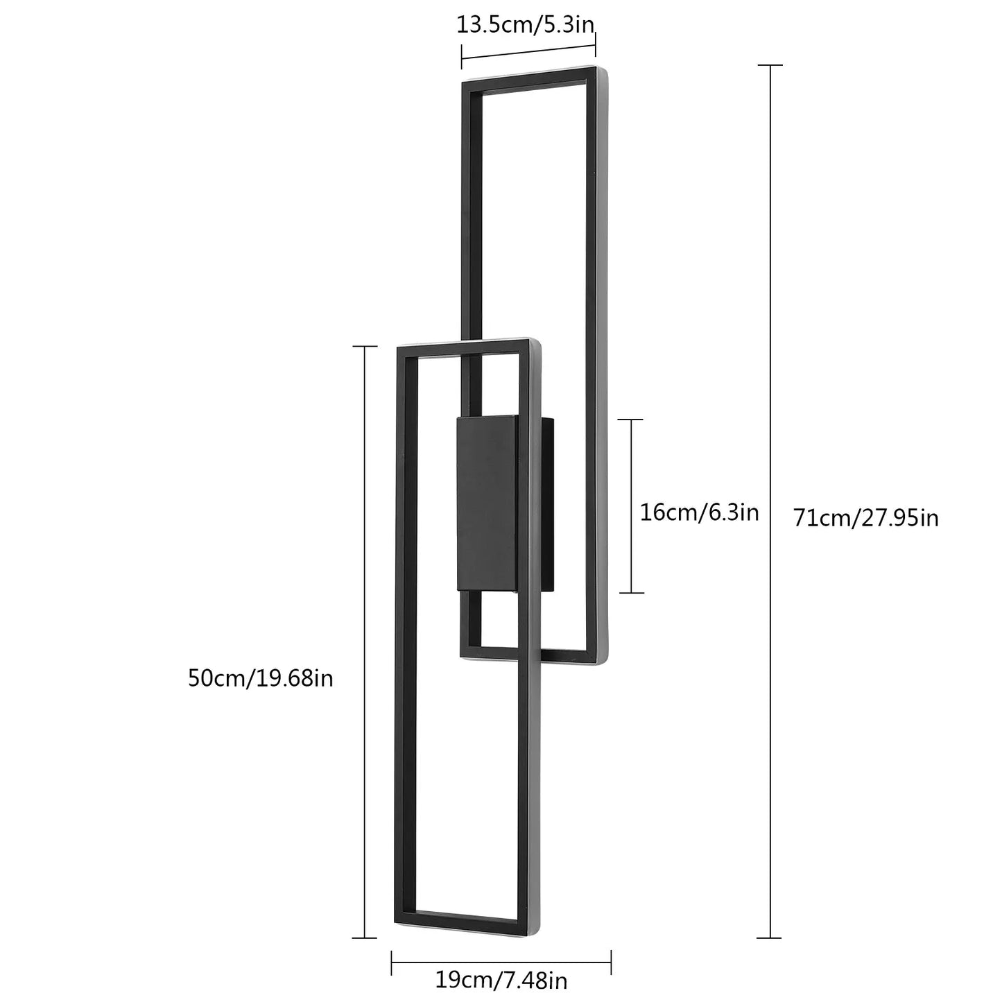 Modern Wall Light With Adjustable Color Temperature