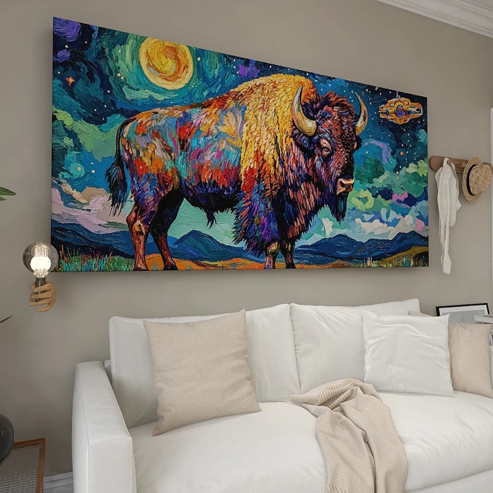 Hign Concerned Canvas Wall Art Pine Wood Frame Gift