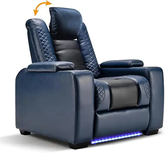 MKDK Power Recliner Chair With USB Port For Home Theater