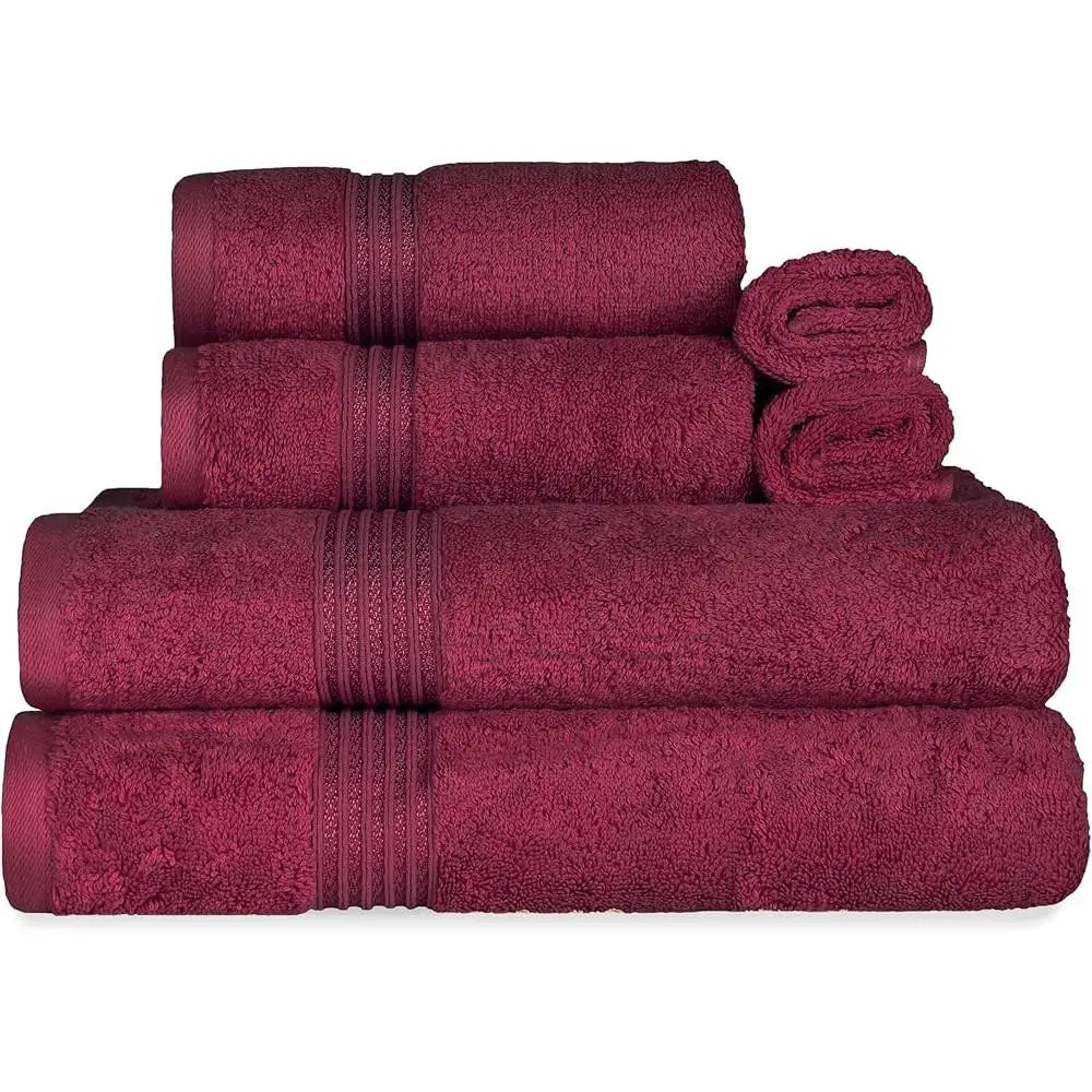 DUTRIEUXCN Egyptian Cotton Towel Set Superior Absorbent