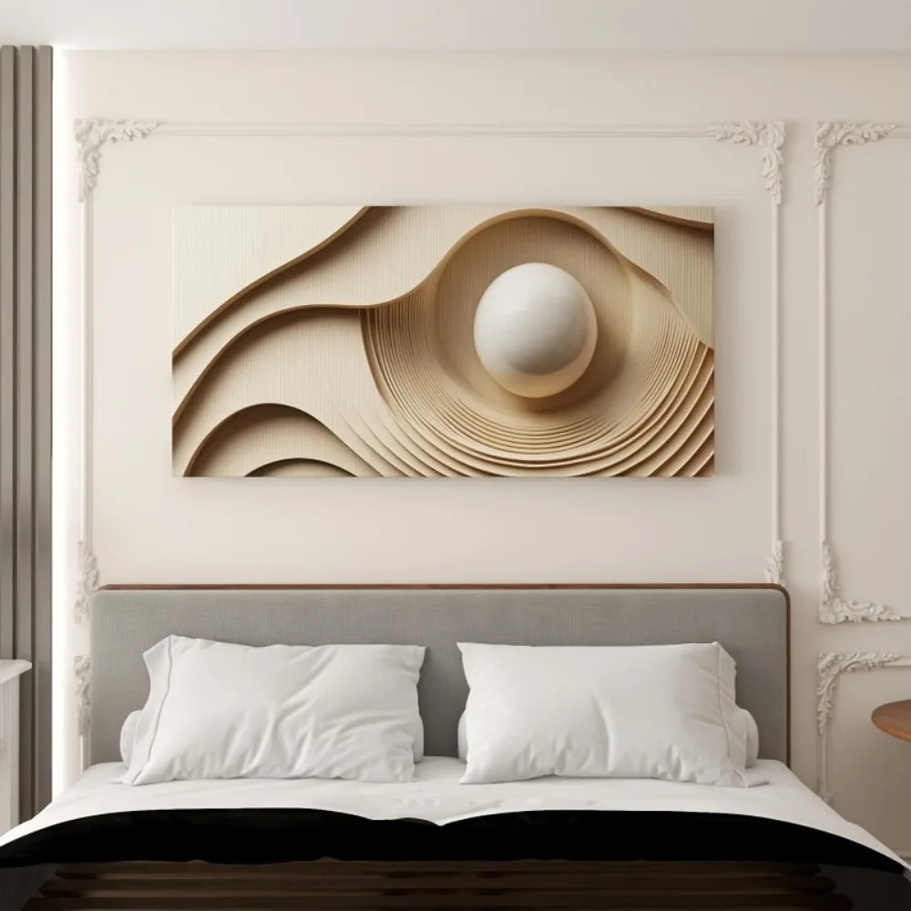 Hign-concerned Abstract Canvas Mural for Living Room