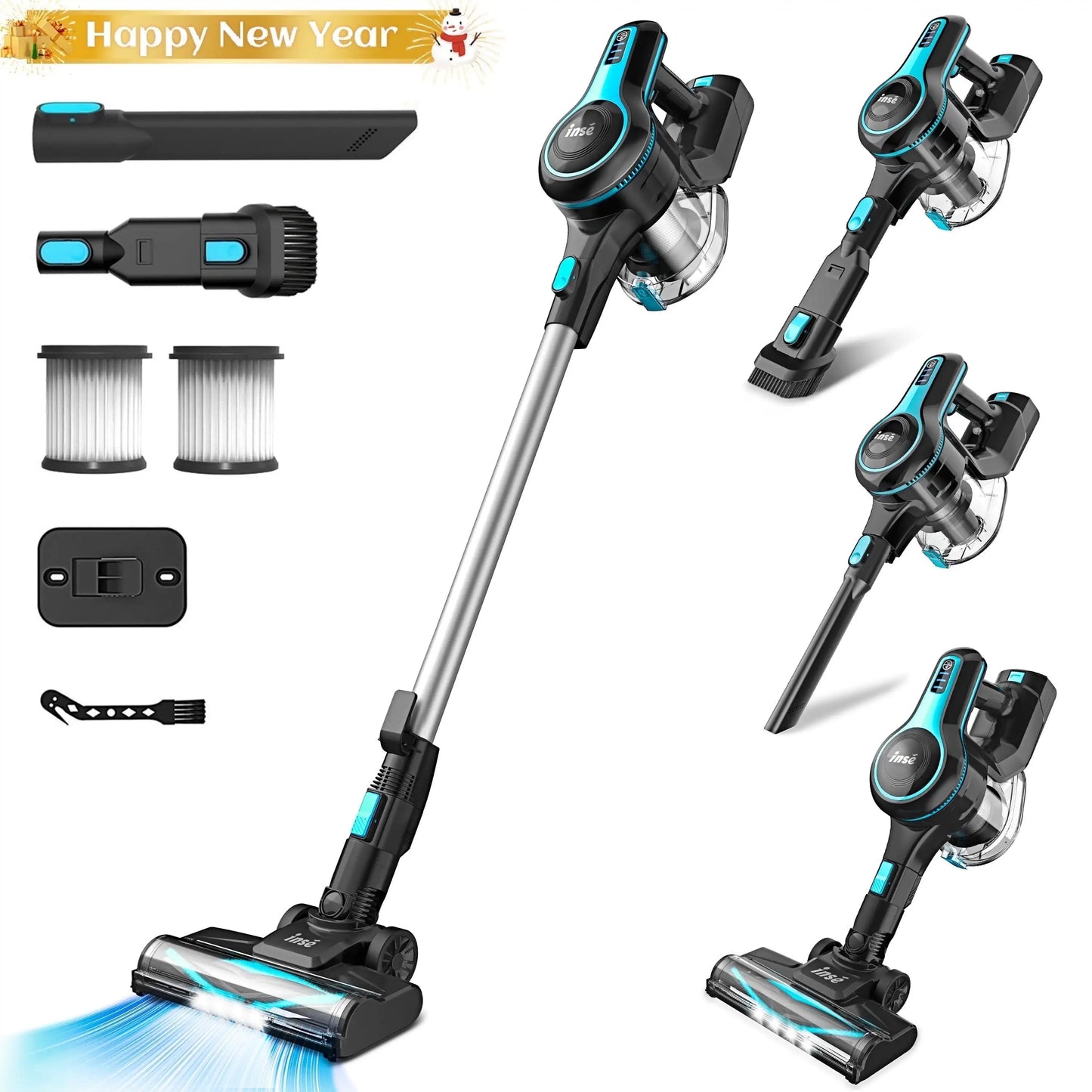 Haoyunma Inse N520 N5T Cordless Vacuum Cleaner 6 In 1