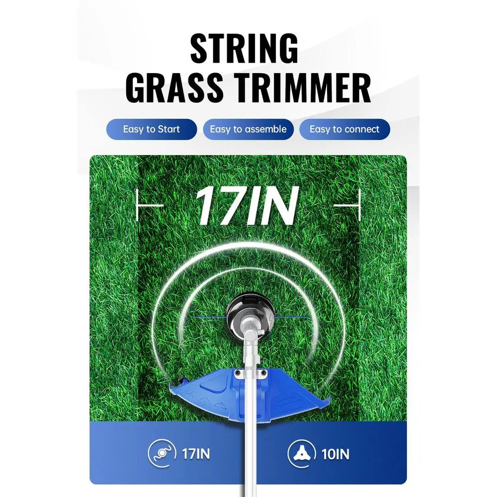 XMSJ Gas Powered Lawn Tools Set Trimmer Edger Hedge Kit