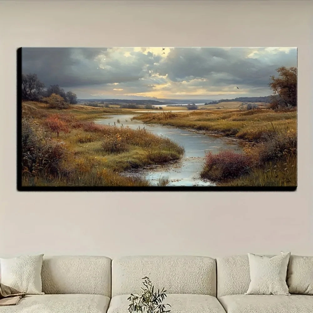 Hign-concerned Natural Landscape Painting Victorian Style