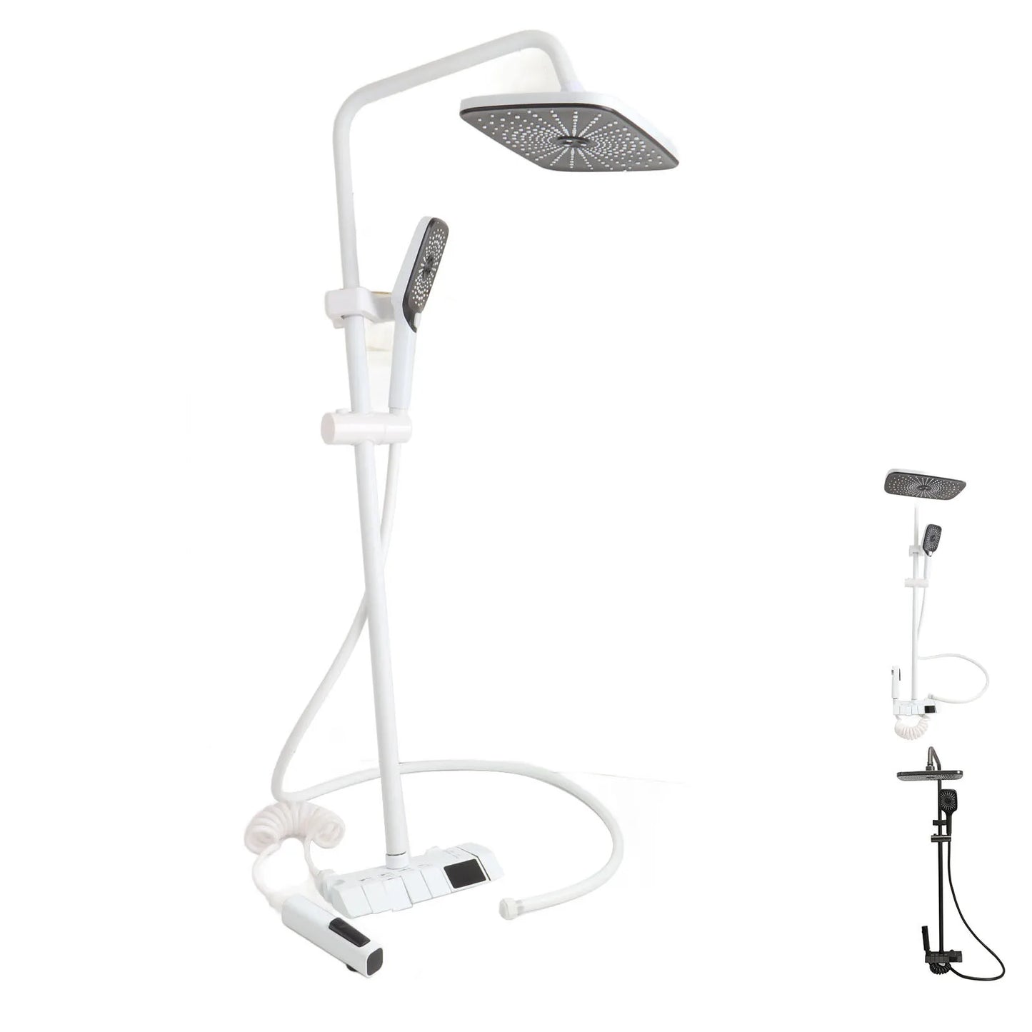 Aramox 3 Mode Shower System with Rainfall Head and Handheld