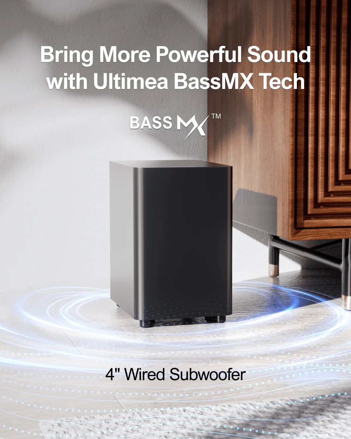ULTIMEA Five One Virtual Surround Sound Bar For Smart TV