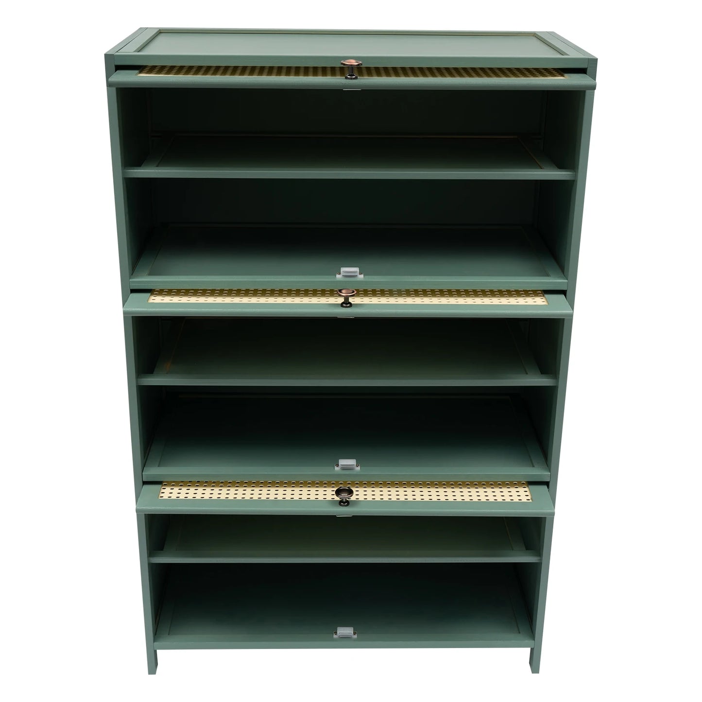 Drawer 7 Layer Bamboo Shoe Storage Organizer For Entryway