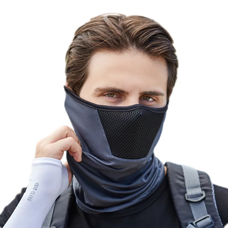 CN Outdoor UV Face Mask Gaiter For Hiking And Cycling