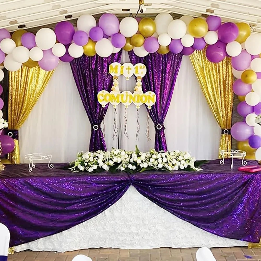 DUTRIEUX Sequin Backdrop Curtain Weddings Parties Decor