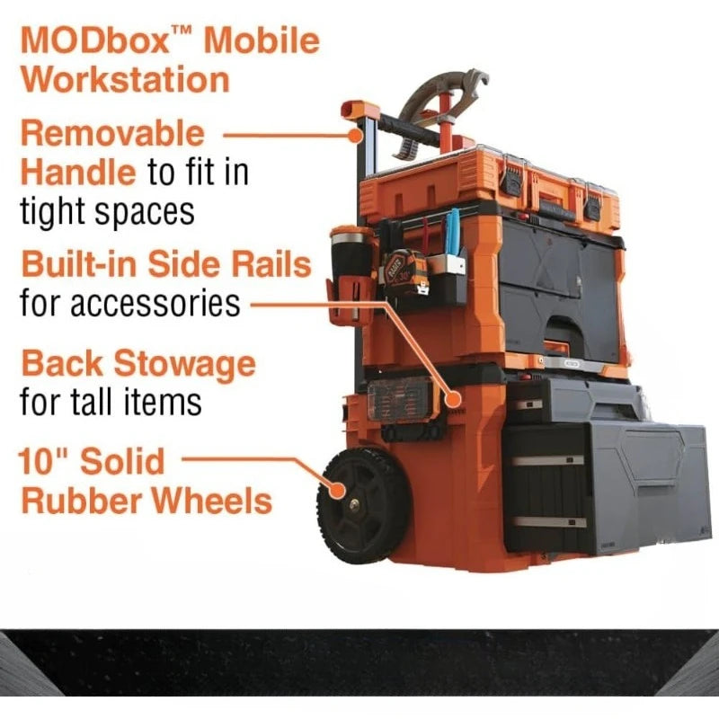 Hignconcerned MODbox Rolling Drawer Tool Box Organizer