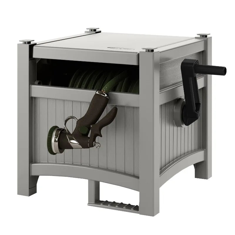 Suncast Hose Hideaway Reel Garden Hose Storage System