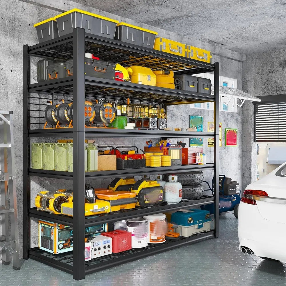 Heavy Duty 6Tier Storage Shelves Industrial Garage Shelving