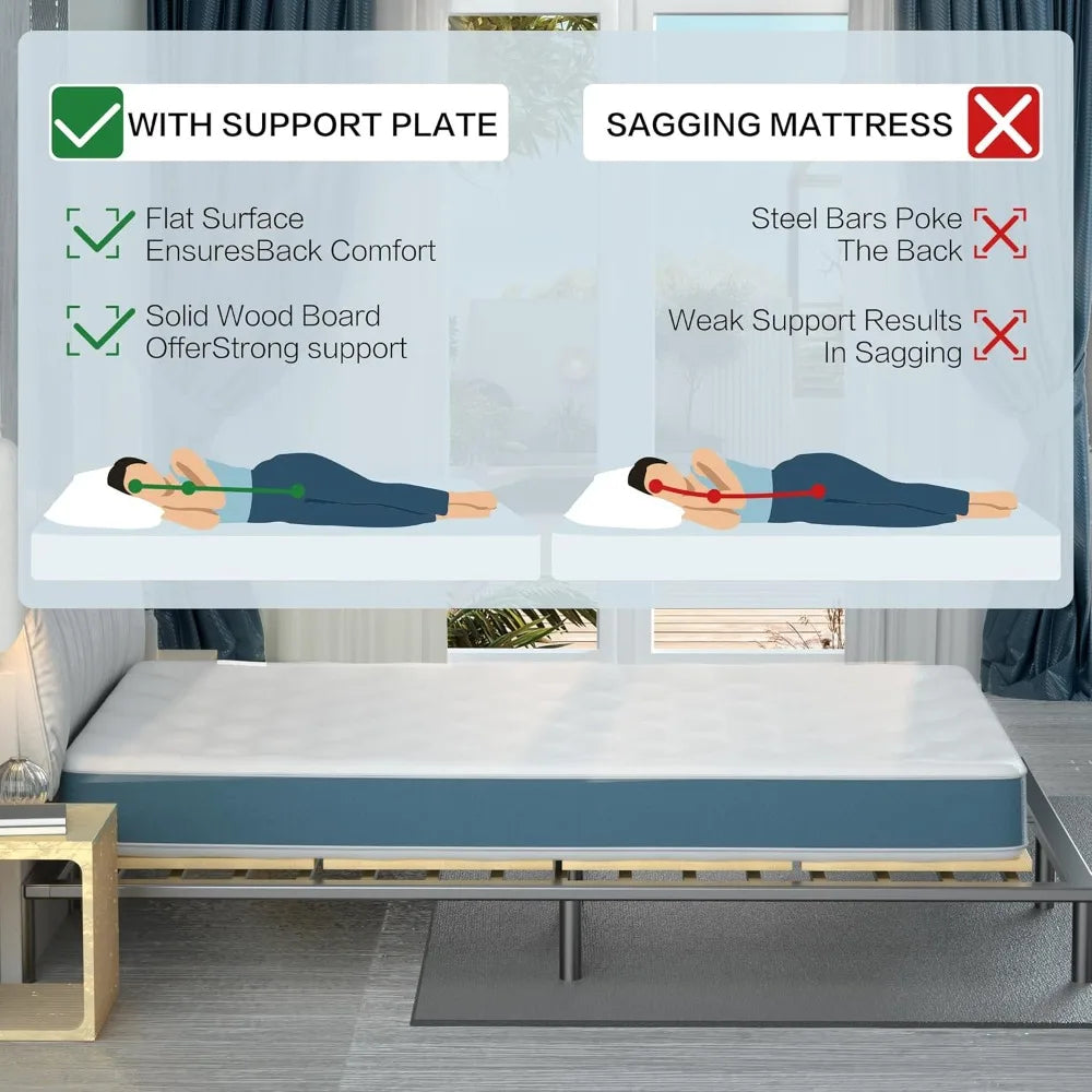 Hign-concerned Foldable Box Spring Bed Board Bunkie