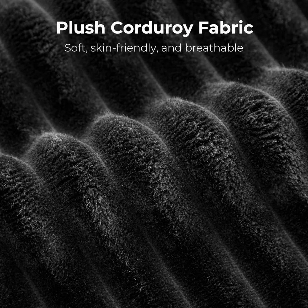 Corduroy Chaise Lounge Chair Sofa Bed Sleeper Couch