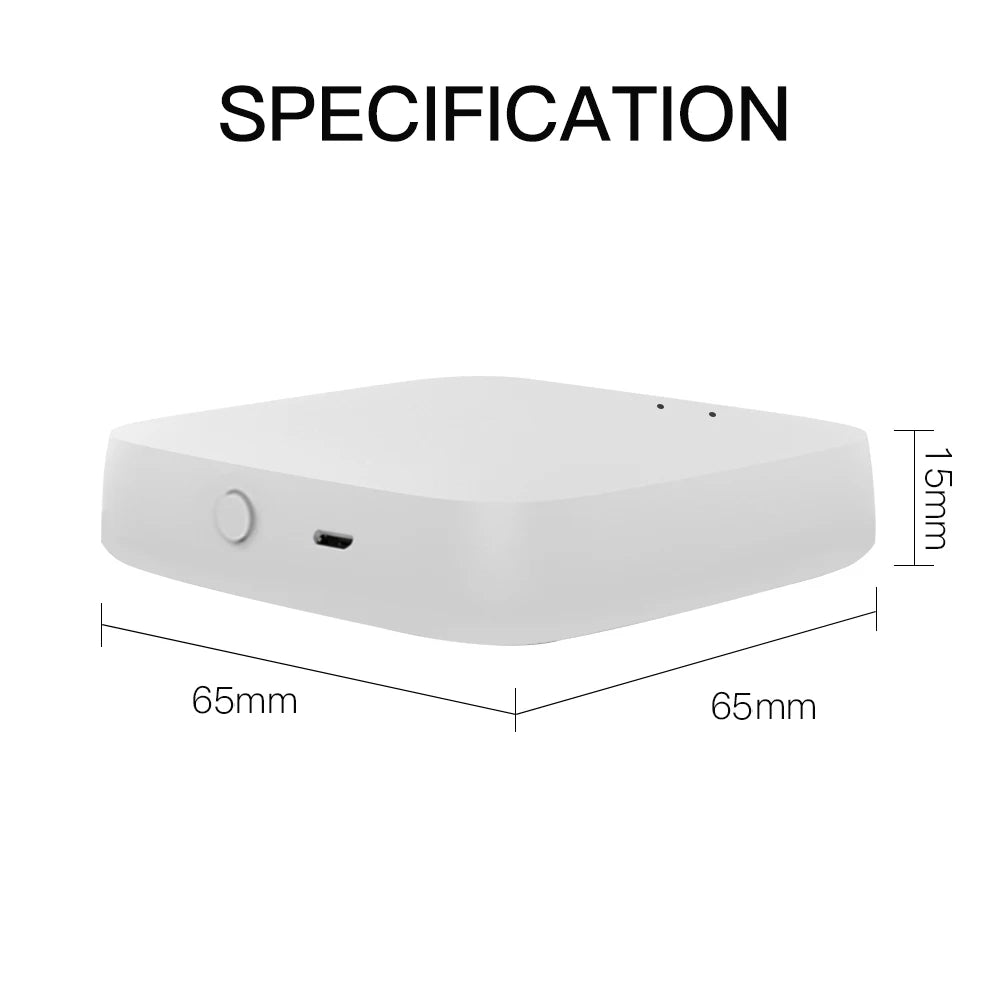 MOES Multi Mode Smart Gateway ZigBee WiFi Bluetooth Mesh Hub