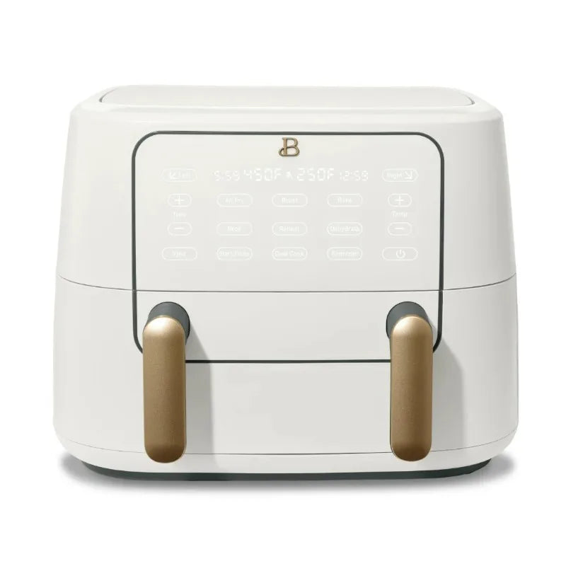HAOYUNMA Beautiful TriZone Air Fryer Dual Basket Kitchen