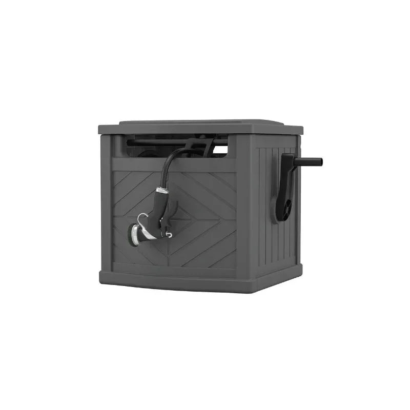 Suncast Hose Hideaway Hose Reel For Outdoor Garden Use