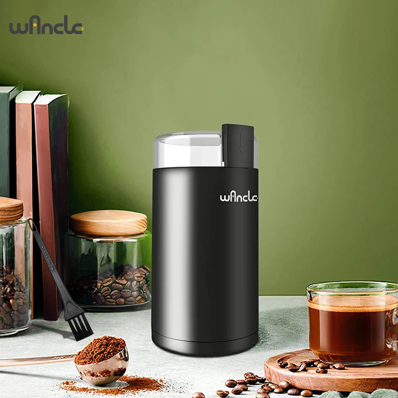 KIRAINAFLY 200W High Power Coffee Grinder Multifunctional