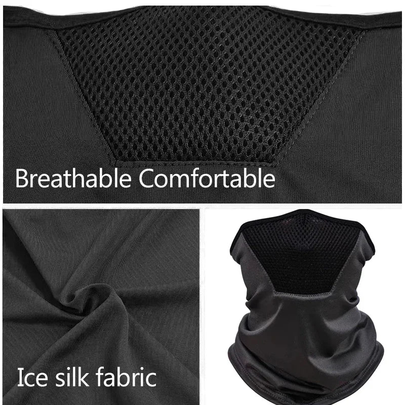 CN Outdoor UV Face Mask Gaiter For Hiking And Cycling