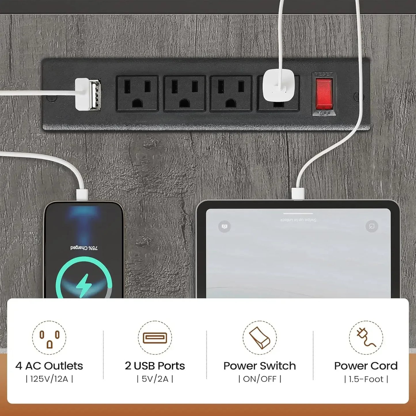 XMSJ L Shaped Executive Desk With Drawers Office Desk