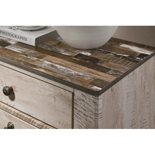 Imerland Contemporary Bedroom Set Dresser Mirror Chest