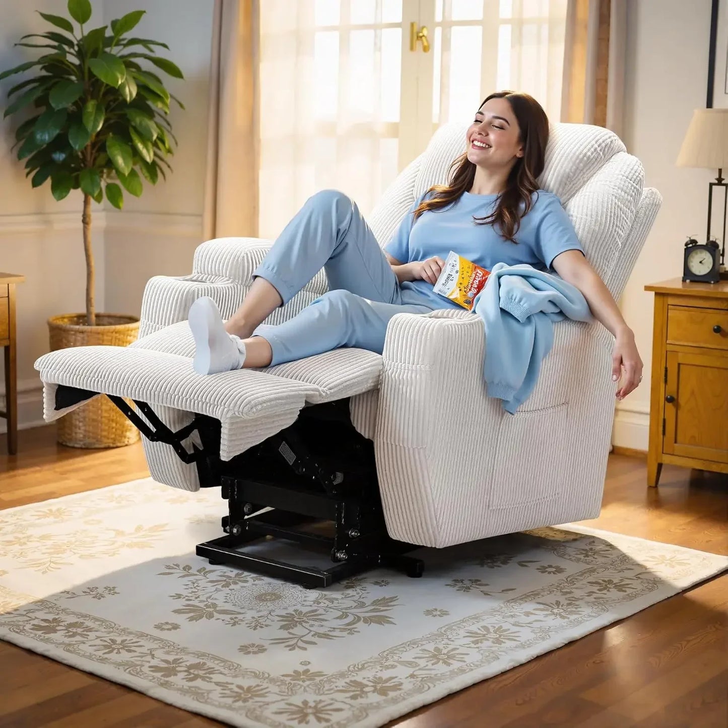 XMSJH Power Lift Recliner Chair With Massage For Elderly