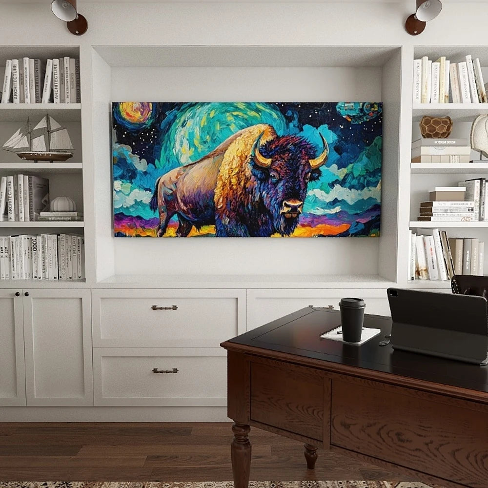 Hign Concerned Pine Solid Wood Frame Canvas Wall Art