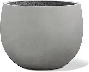 Concrete Ball Planter For Indoor Outdoor Plant Pot Trees