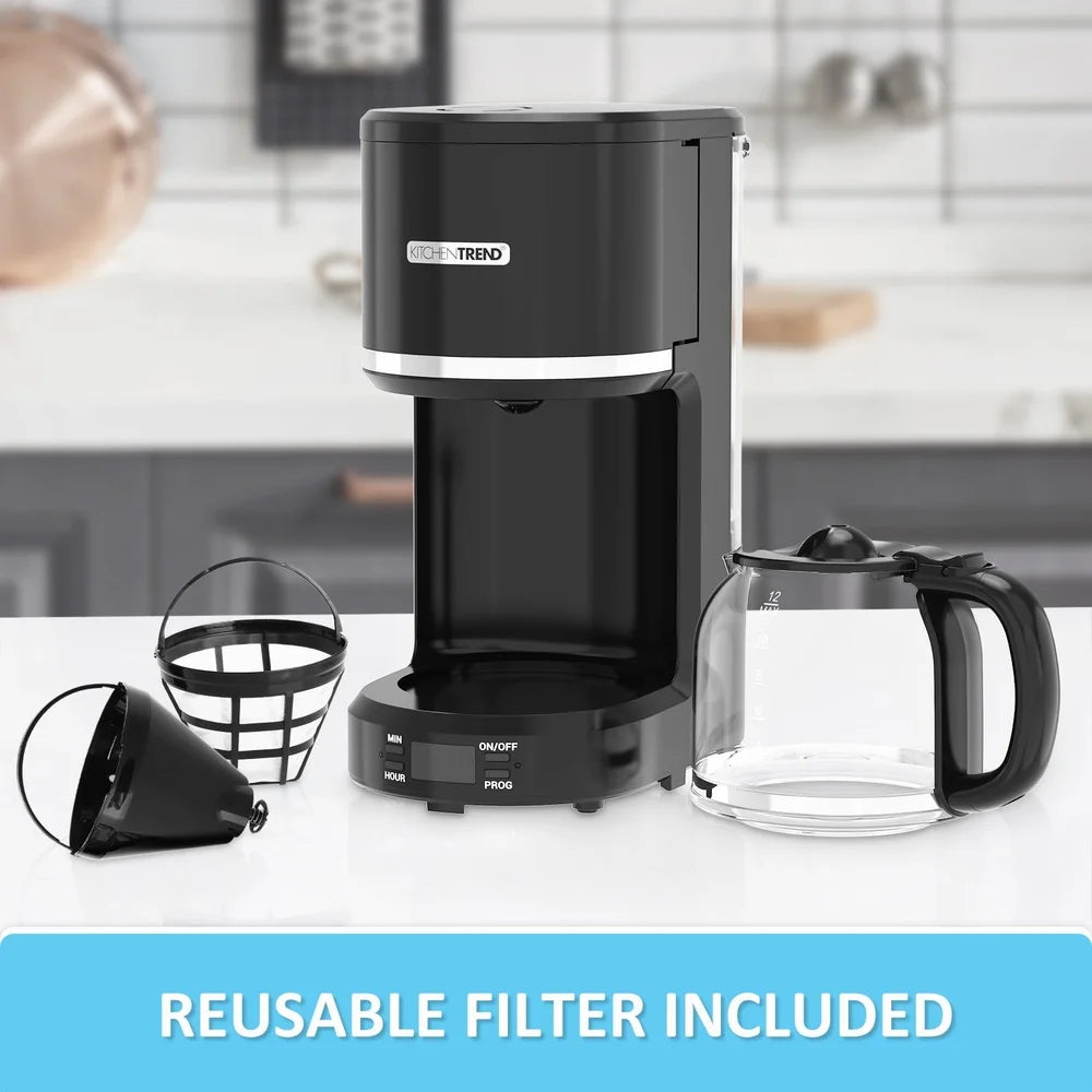 XMSJ Programmable Drip Coffee Maker With Auto Shut Off