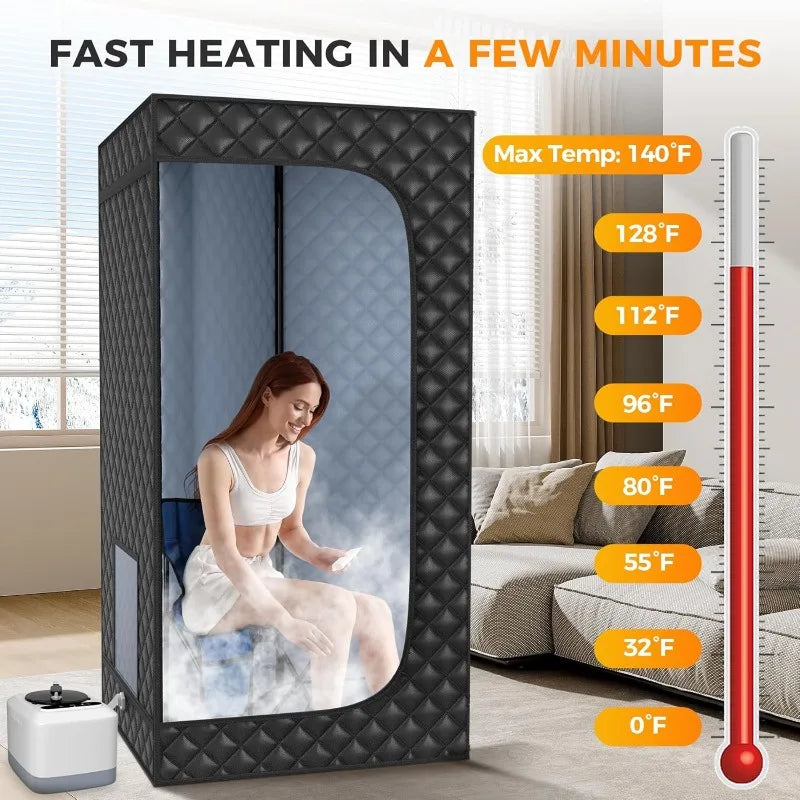 Hign-concerned Portable Home Sauna Box With 9 Levels