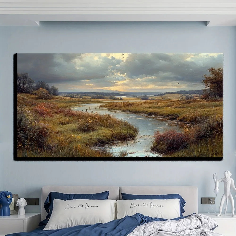 Hign-concerned Natural Landscape Painting Victorian Style