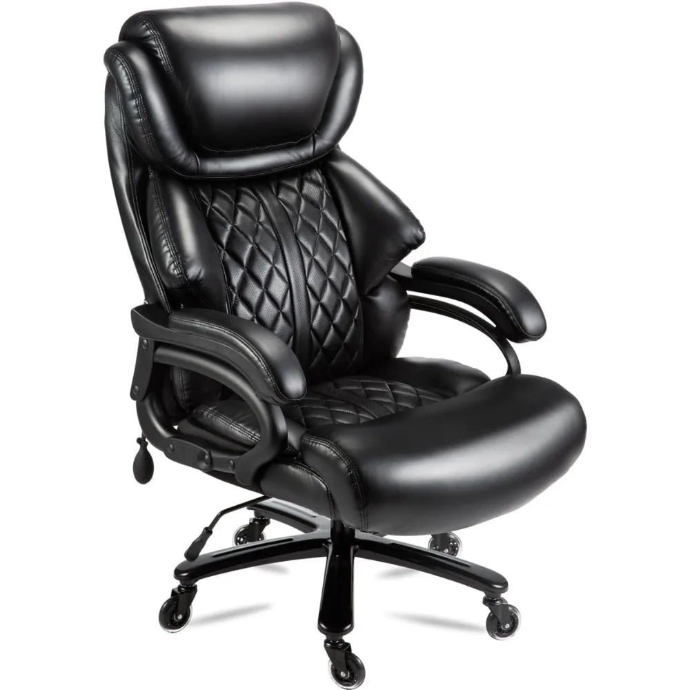 Heavy Duty 500lbs Big And Tall Office Chair 360 Deg Swivel
