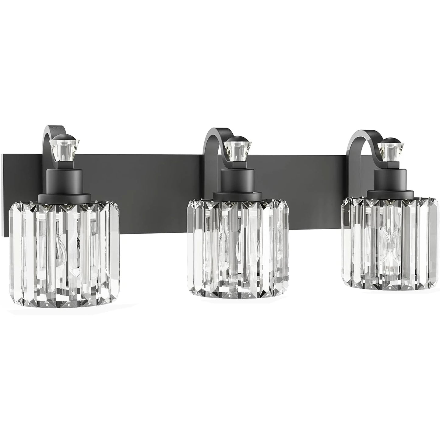 TWISTER.CK Modern Crystal Vanity Lights for Bathroom