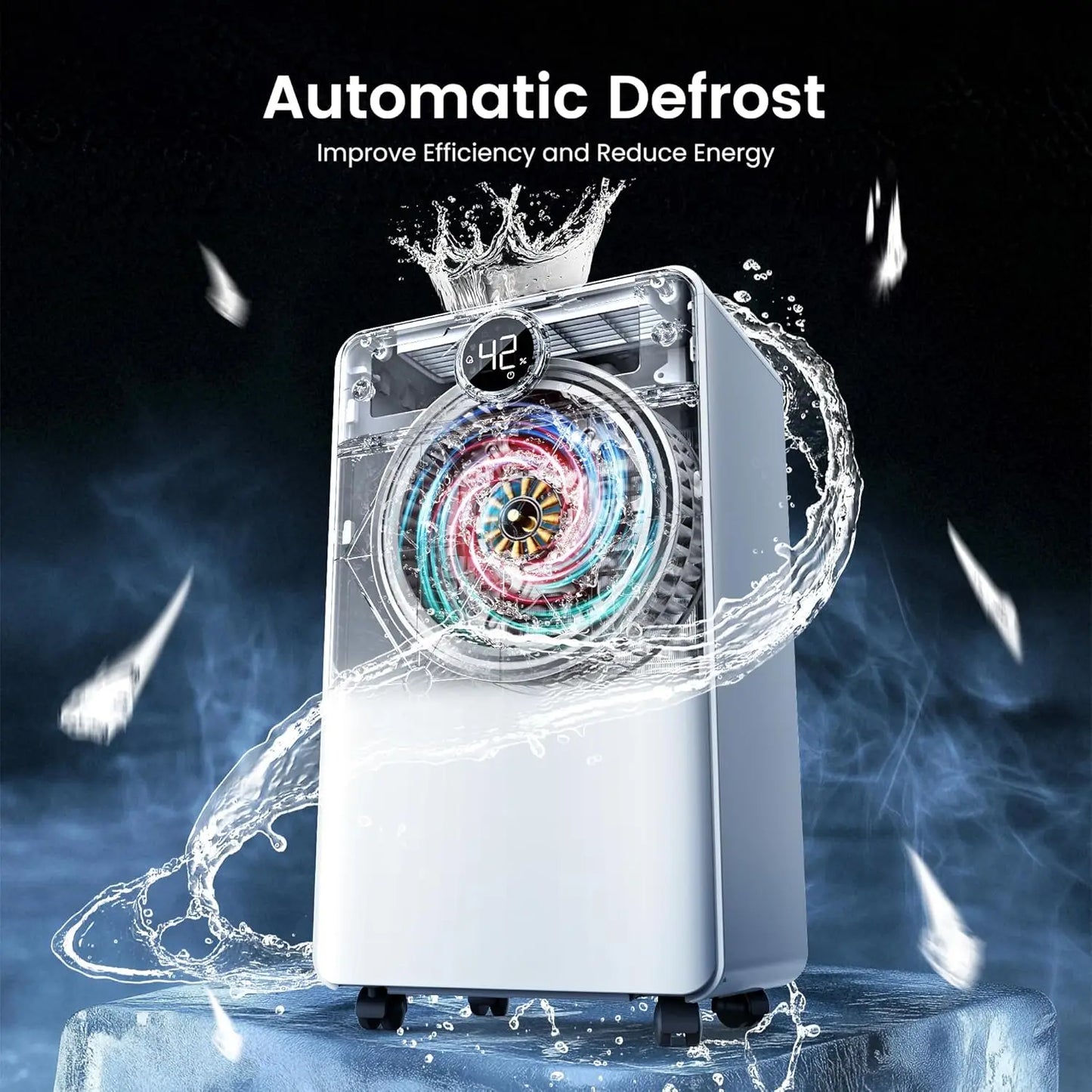 XMSJ Dehumidifier With Drain Hose For Basement Quiet Operation