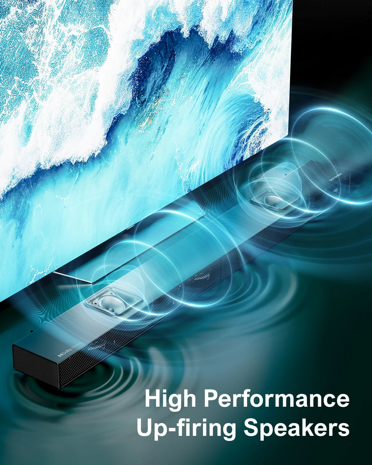Ultimea 520W 5.1.2 Dolby Atmos Soundbar for Smart TV