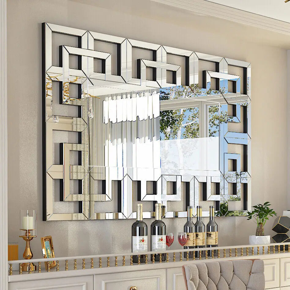 BORWART Grecian Venetian Frame Wall Mirror Modern Room