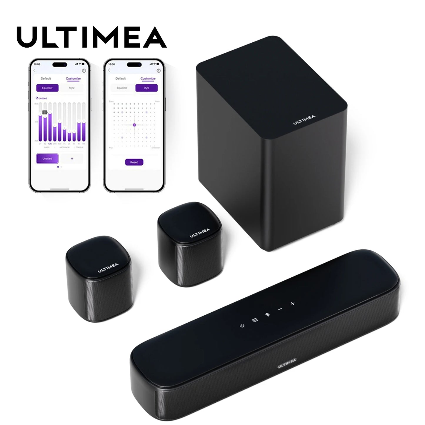ULTIMEA Five One Virtual Surround Sound Bar For Smart TV