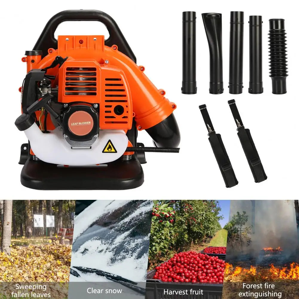 Micborve Leaf Blower Backpack Two Stroke Gasoline Engine