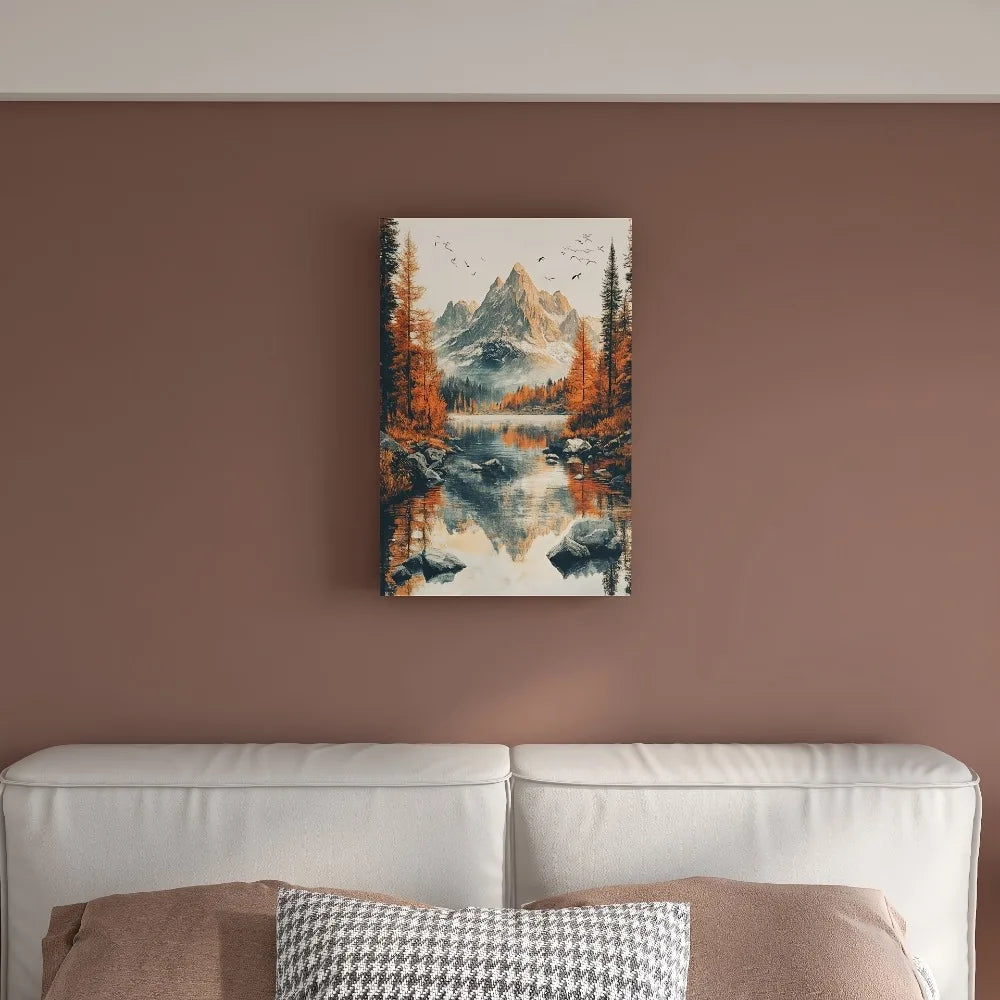 Hign Concerned Autumn Landscape Fantasy Painting Decor